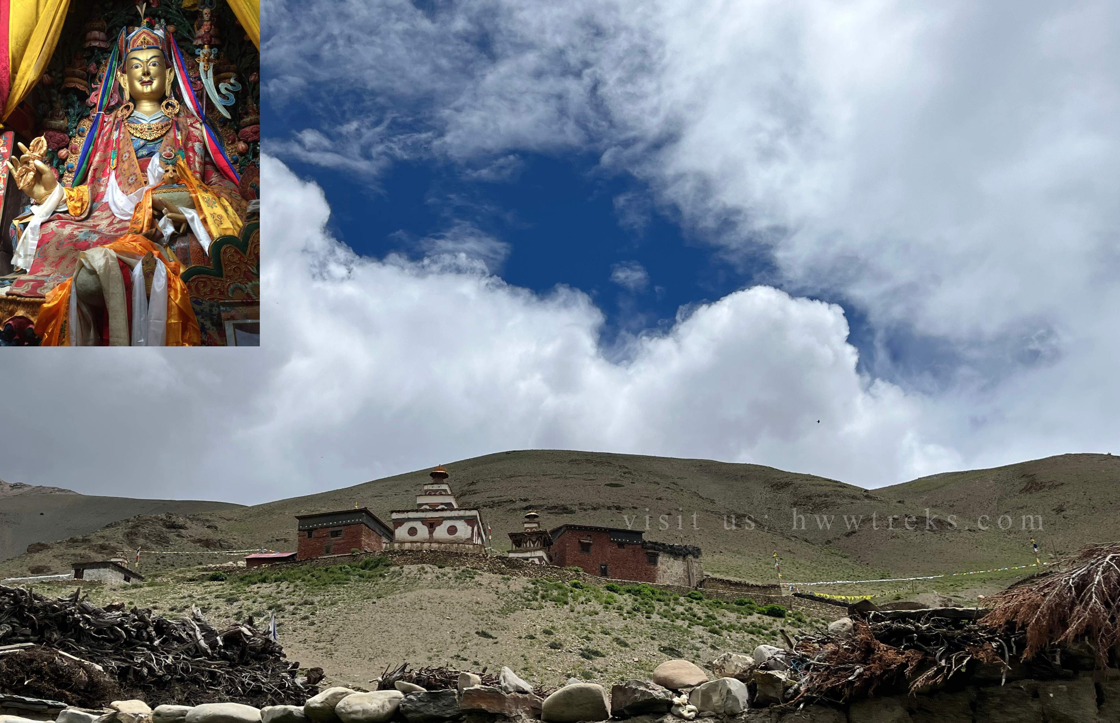 Ribo Bhumpa Monastery view