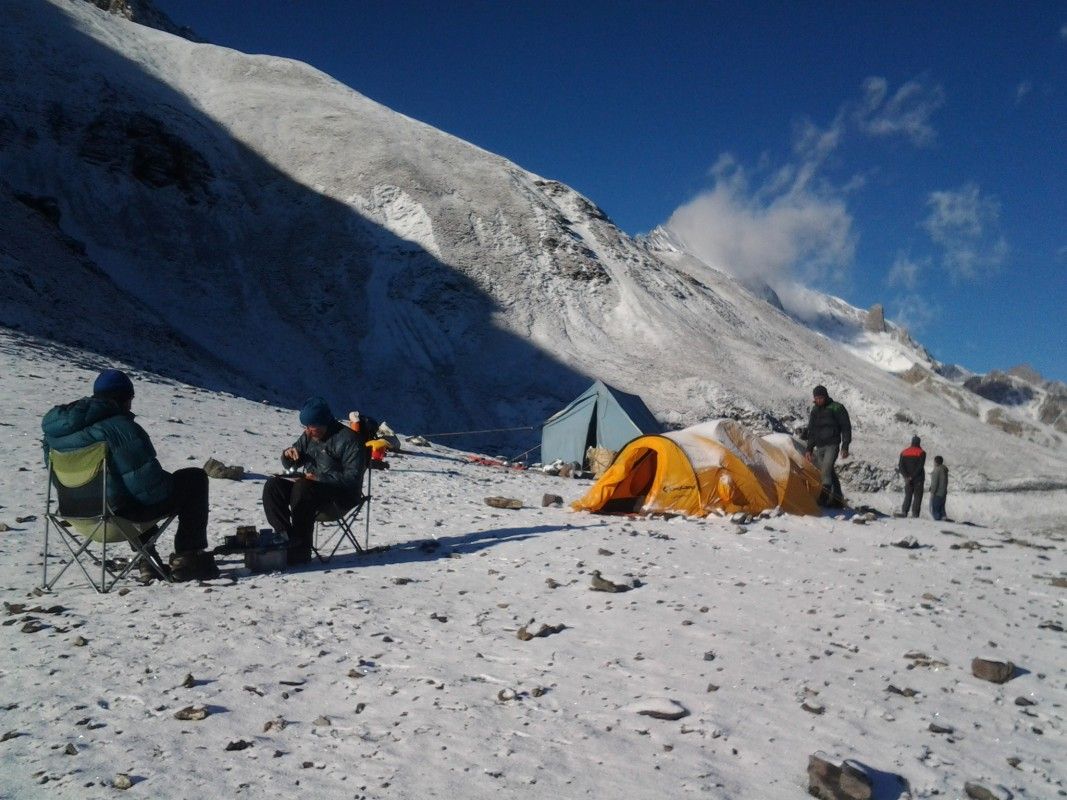 Norbung Kang at sunrise