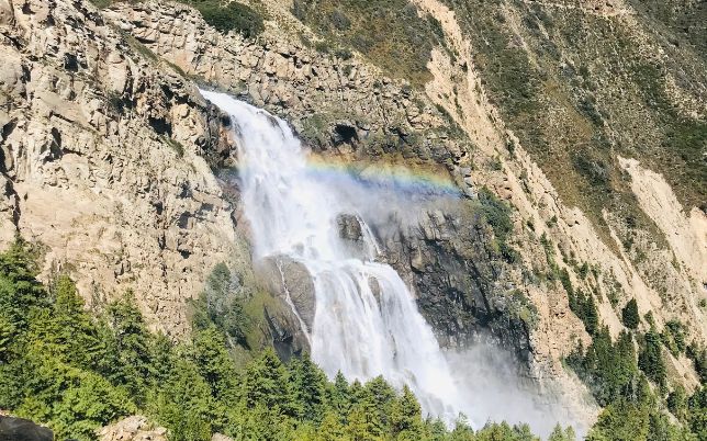 Phoksundo Waterfall view 1