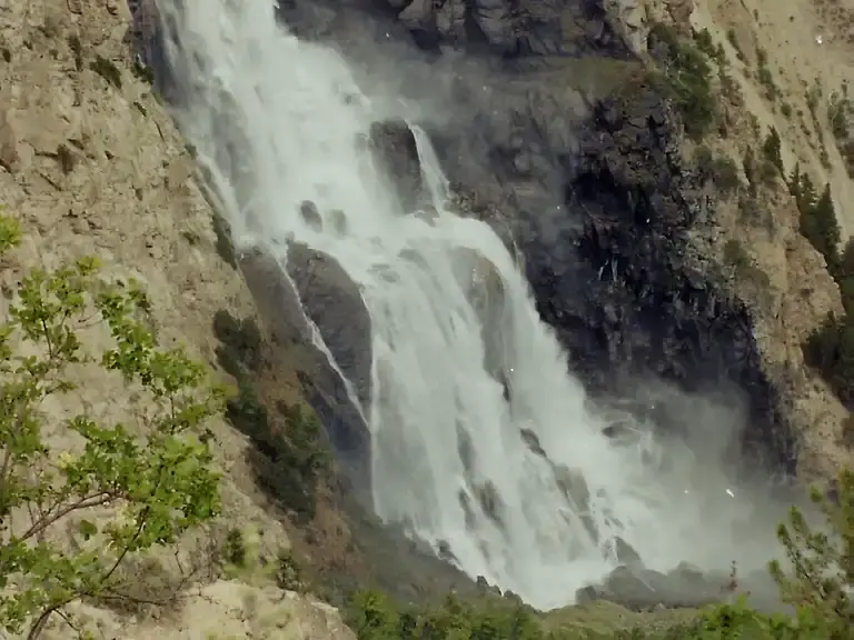 Phoksundo Waterfall view 5