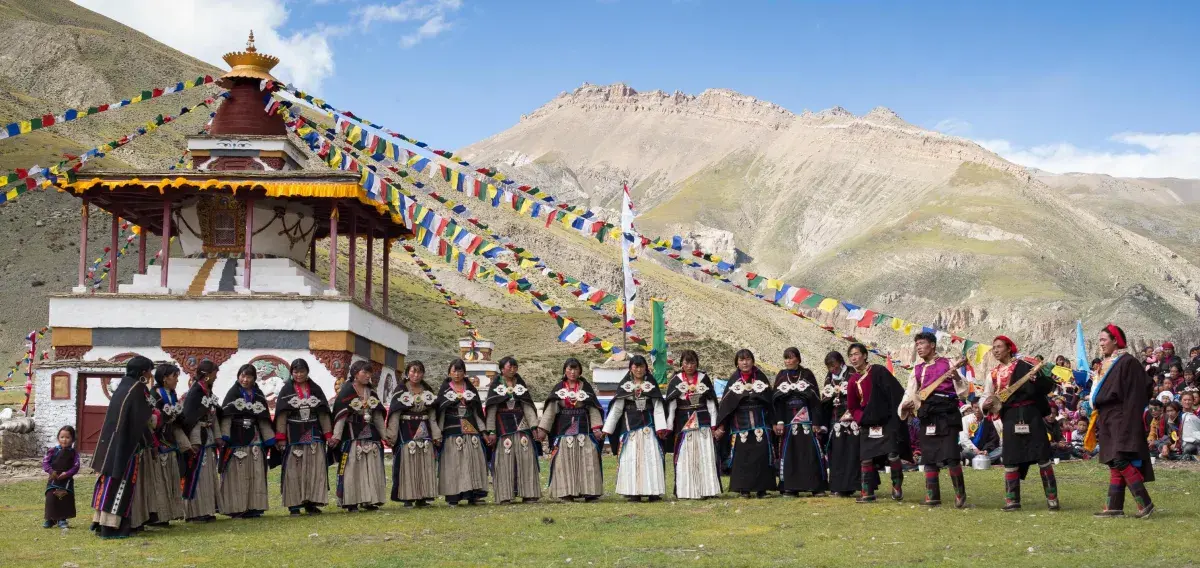 Dho Tarap valley settlement